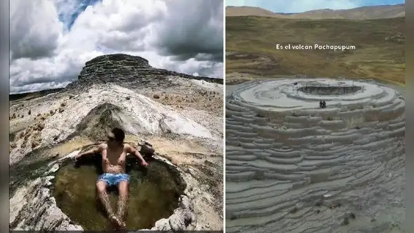 ¿Quieres bañarte en las aguas termales de un volcán?: te contamos cómo llegar y cuánto cuesta