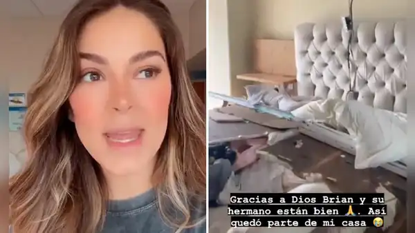 Laura Spoya muestra cómo su casa en México quedó destruida por el huracán Otis: "Todo está devastado"