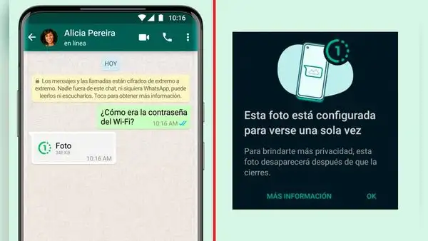 WhatsApp: ¿cómo hacer una captura de pantalla de una foto que solo puede verse 1 vez?