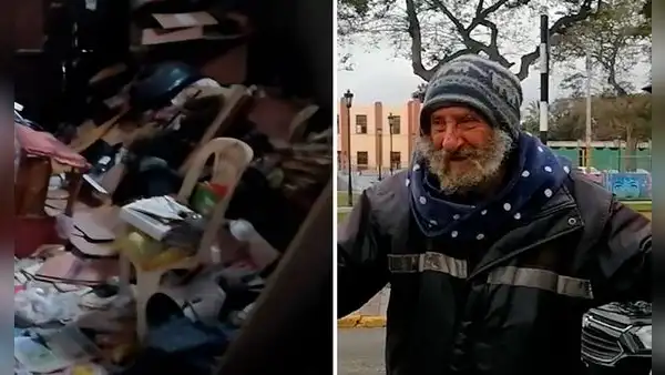 Pueblo Libre: adulto mayor vivía entre toneladas de basura y madriguera de ratas