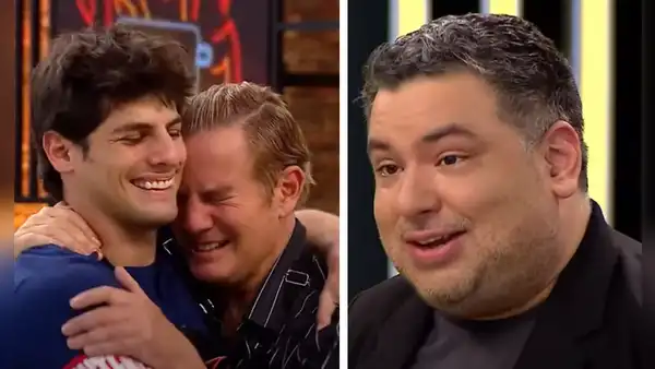 Javier Masías se ablandó y dedico sentidas palabras de despedida a Renato Rossini Jr. en ‘El gran chef: famosos'