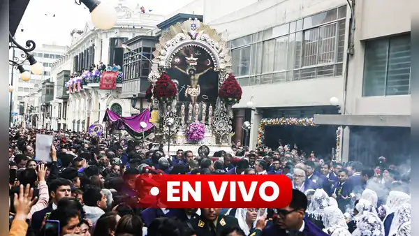 Señor de los Milagros EN VIVO: cuarto recorrido, horario, rutas y últimas noticias