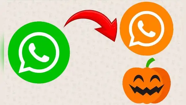 WhatsApp: ¿cómo activar el 'modo Halloween' y tener un ícono naranja o con forma de calabaza?