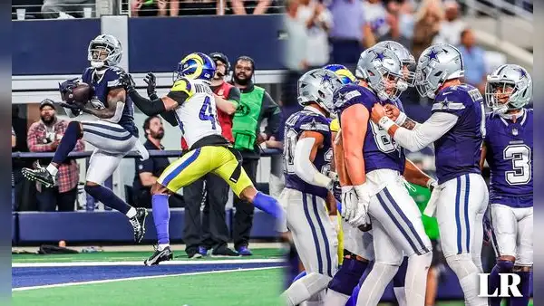 ¡Devastadora victoria! Dallas Cowboys derrotó 43-20 a los Rams por la semana 8 de la NFL