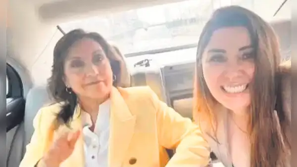 Con vehículo de la DINI reglaban a exasesora de Dina Boluarte