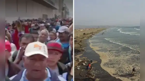 Cercado de Lima: pescadores afectados por derrame de Repsol exigen cumplimiento de contrato