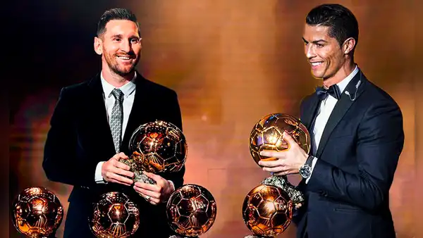 ¿Cuántos Balones de Oro tienen Cristiano Ronaldo y Lionel Messi, y quién ganó más?