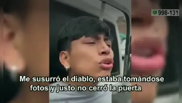 Ladrón echa la culpa al diablo tras ser capturado en Cercado de Lima: "Me susurró al oído"
