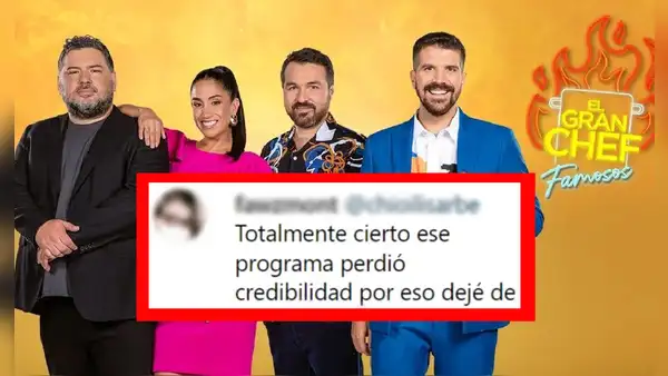 Usuarios critican nueva modalidad de puntaje de 'El gran chef: famosos' y lo comparan con 'Masterchef'