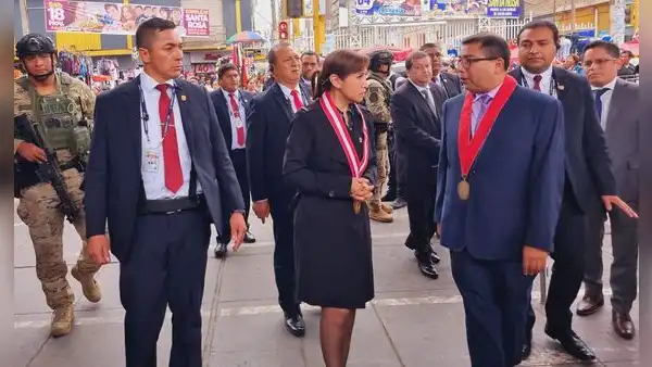 Patricia Benavides y 65 fiscales realizan diligencias en Gamarra por casos de extorsión
