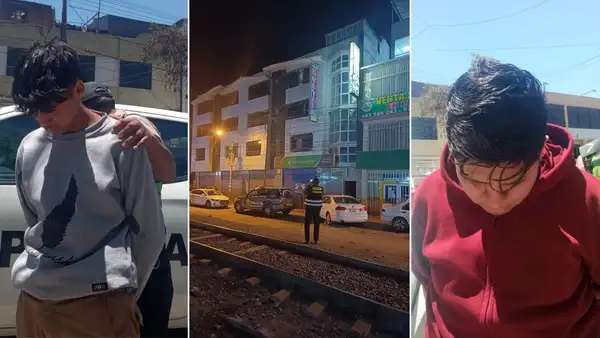 PNP rescata a menor víctima de explotación sexual y detiene a 2 sujetos que la captaron, en Arequipa
