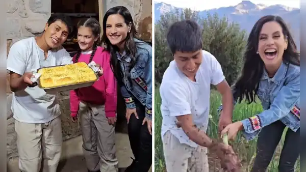 María Pía Copello y su hija visitaron a Waldir Maqque y prepararon pastel de papa: ¿lo lograron?
