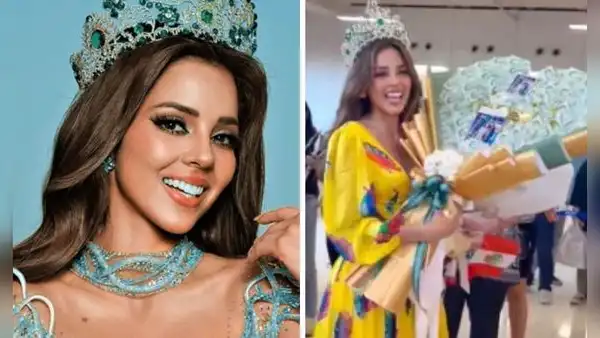 Luciana Fuster impactada al recibir un ramo con dinero tras llegar a Tailandia: fans la elogiaron