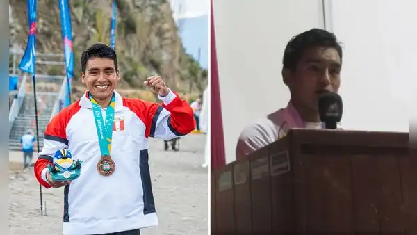 Medallista rechaza homenaje de alcalde de Abancay y lo encara en público: "Me negó el apoyo"