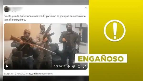Video no expone reciente amenaza de banda criminal Al Qaeda contra peruanos: data de 2021