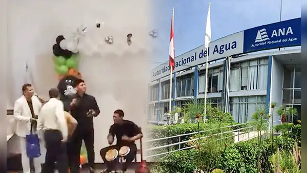 ANA: realizan fiesta en pleno horario laboral mientras se retrasa plan de prevención por fenómeno El Niño