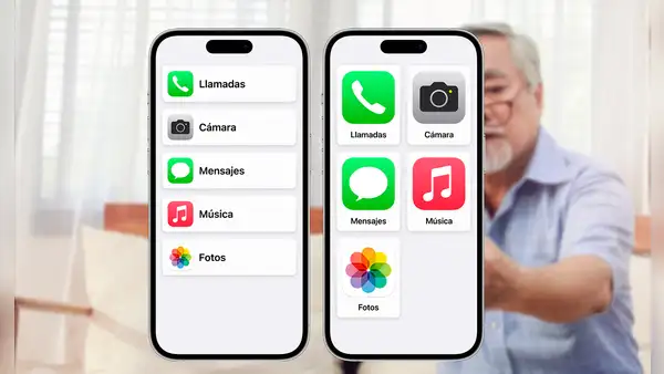 ¿Qué es el modo ‘acceso asistido’ de los iPhone y por qué es útil para personas mayores?