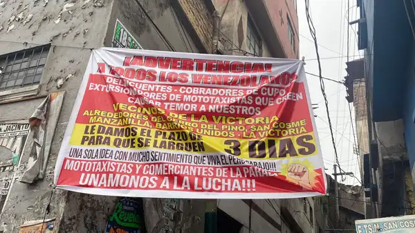 Vecinos del cerro San Cosme dan 'ultimátum' a extranjeros que se dediquen a delinquir