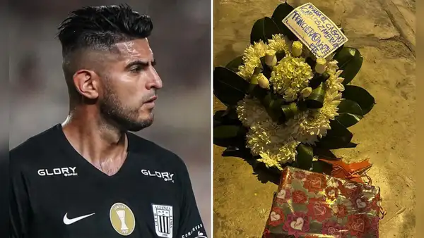Presuntos hinchas de la 'U' envían arreglo fúnebre a casa de Carlos Zambrano