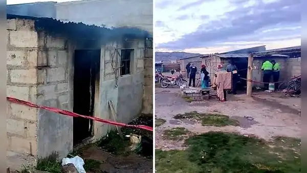 Hombre muere en su propia vivienda tras voraz incendio en Puno