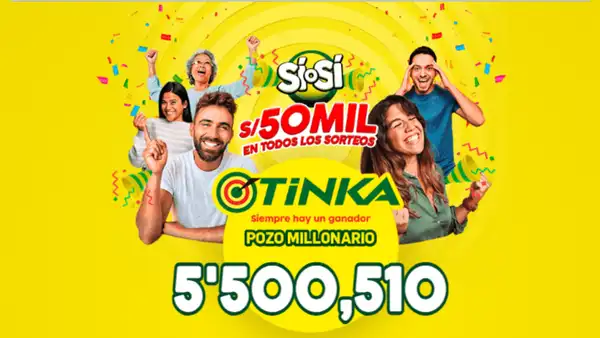 La Tinka: resultados y números ganadores del sorteo del miércoles 8 de noviembre de 2023