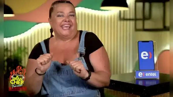 Claudia Berninzon es la única que clasifica al siguiente nivel de 'El gran chef: famosos'