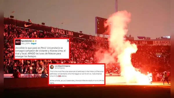 Prensa internacional no perdona a Alianza tras apagón en Matute: "El ejemplo más peruano de mezquindad"