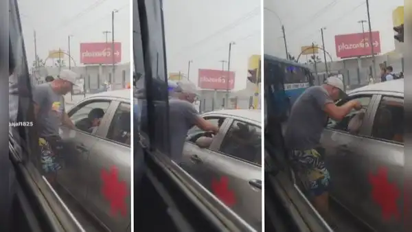 Panamericana Norte: sujeto amenaza con cuchillo a conductor de colectivo para cobrarle cupo