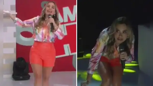 Ethel Pozo celebraba victoria de la 'U' en 'América hoy' y le apagaron las luces: “¿Qué está pasando?”