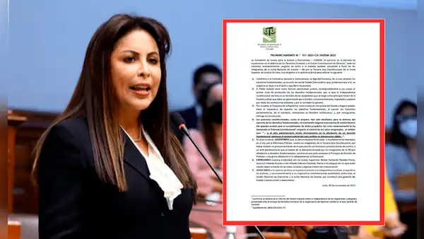 Asociación de Jueces tras denuncia por paralizar remoción de la JNJ: “Constituye una seria amenaza”