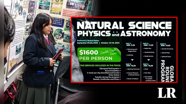 Alumna del COAR pide ayuda para viajar y representar al Perú en olimpiada de ciencia en EE. UU.