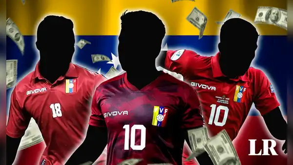 ¿Cuáles son los futbolistas de la Vinotinto con los salarios más altos?