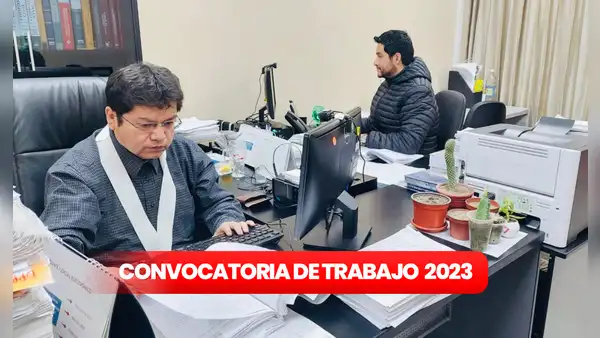 Poder Judicial lanza convocatoria de trabajo y ofrece SUELDOS desde S/1.950: ¿cómo postular?