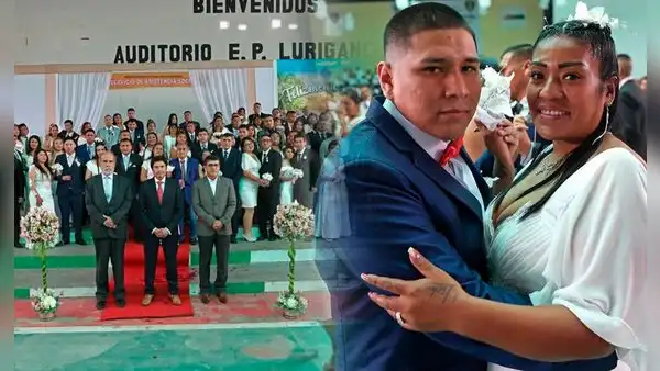 INPE: 39 internos y sus parejas se dieron el sí en el penal Lurigancho