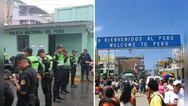 Tumbes: PNP habilita corredor humano para facilitar la salida de ciudadanos extranjeros