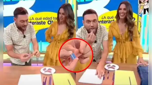 Joven sorprende al revelar para qué sirve la parte azul del borrador: "Todos le echábamos saliva"