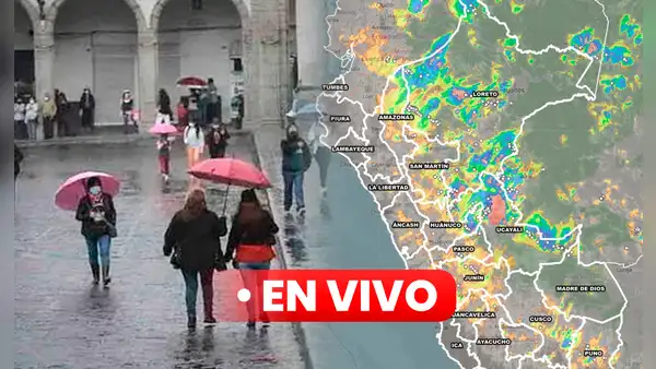 Lluvias en Perú EN VIVO: reportan moderadas precipitaciones en 13 regiones, según Senamhi