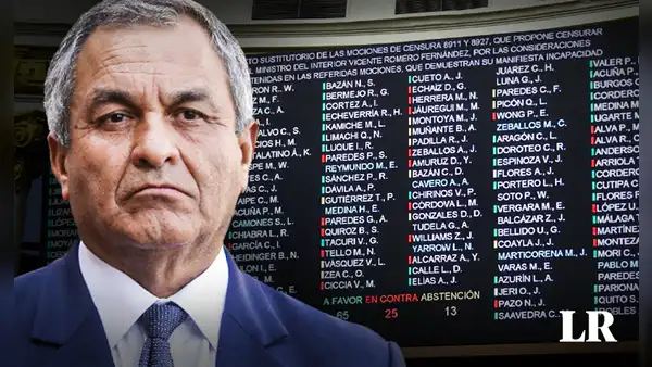 Vicente Romero fue censurado con amplia mayoría, ¿qué bancadas votaron en contra?