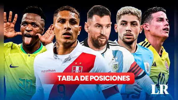 Tabla de posiciones de las eliminatorias: ¿cómo quedó la selección peruana tras la fecha 5?