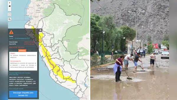 Lluvias ponen en peligro a 130 distritos de la sierra: ¿cuáles son?