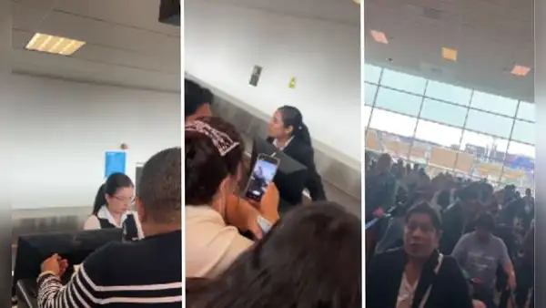Jorge Chávez: decenas de pasajeros reclamaron por vuelos cancelados