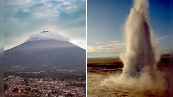 ¿Qué es un volcán de agua y qué peligros representan para las personas que viven cerca?