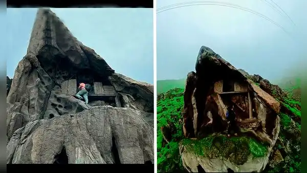 En un cerro de Lima norte existe una pequeña casa dentro de una roca: ¿quién la construyó?