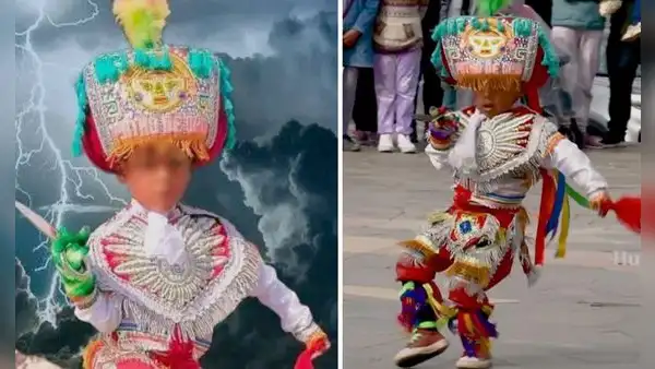 Niño de 5 años es sensación por su forma de bailar la danza de tijeras en Apurímac: "Es un crack"