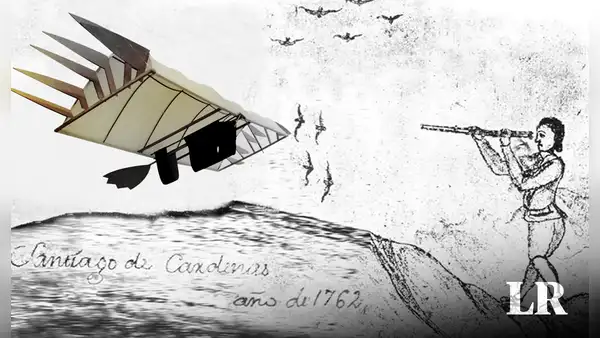 El peruano que diseñó una máquina voladora antes de que existieran los aviones