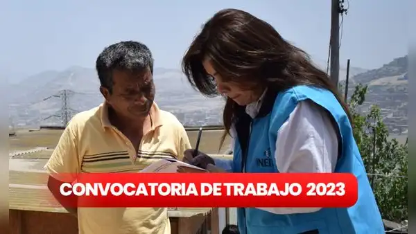 INEI busca estudiantes y egresados para trabajar en Lima: ¿cuáles son los requisitos y cómo postular?