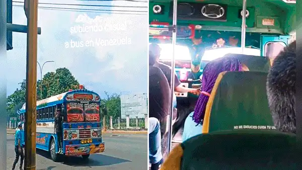 Venezolano regresa a su país y se llena de nostalgia al escuchar salsa peruana en el bus público