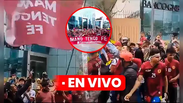 La Vinotinto en Lima EN VIVO: hinchas venezolanos están a la selección venezolana