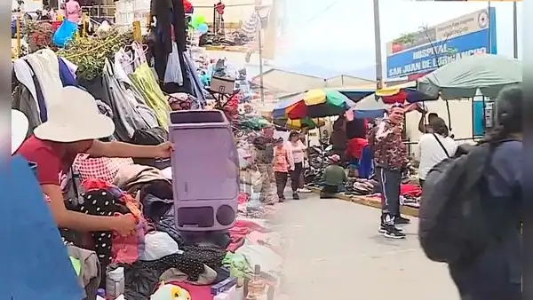 Ambulantes toman la vía pública y se apoderan del ingreso al Hospital San Juan de Lurigancho