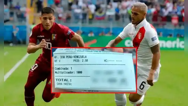 Hincha peruano no tuvo fe, apostó a favor de Venezuela y perdió todos los ahorros de su vida